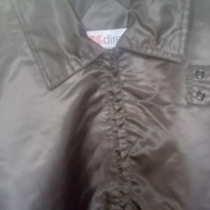 GK Services Men's XL Black Full Zip  Lined Uniform Work Jacket New. GK Services